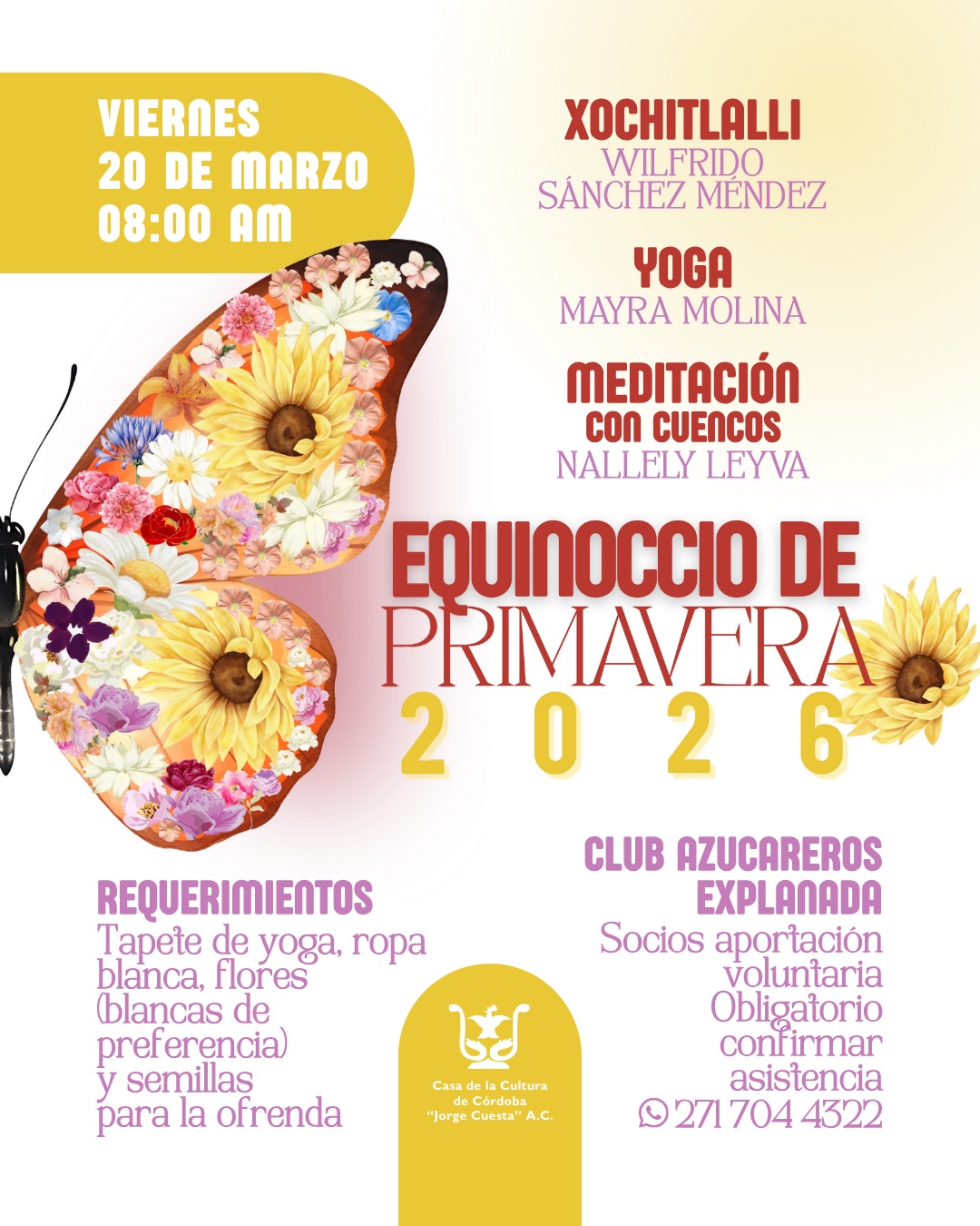 Equinoccio de Primavera 2026