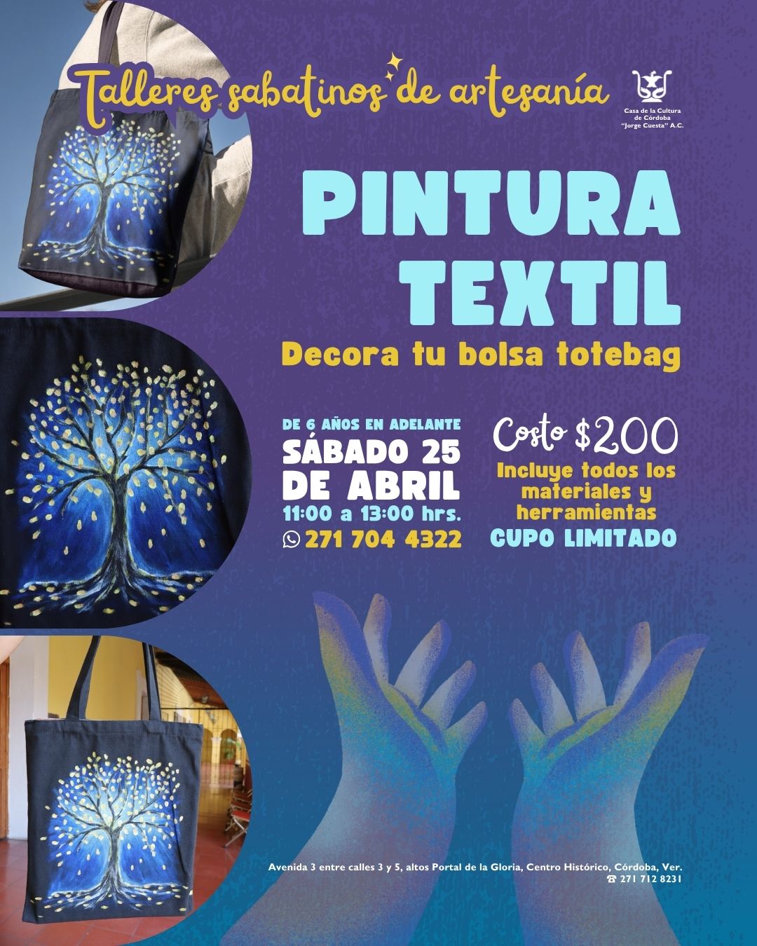 Taller de pintura textil