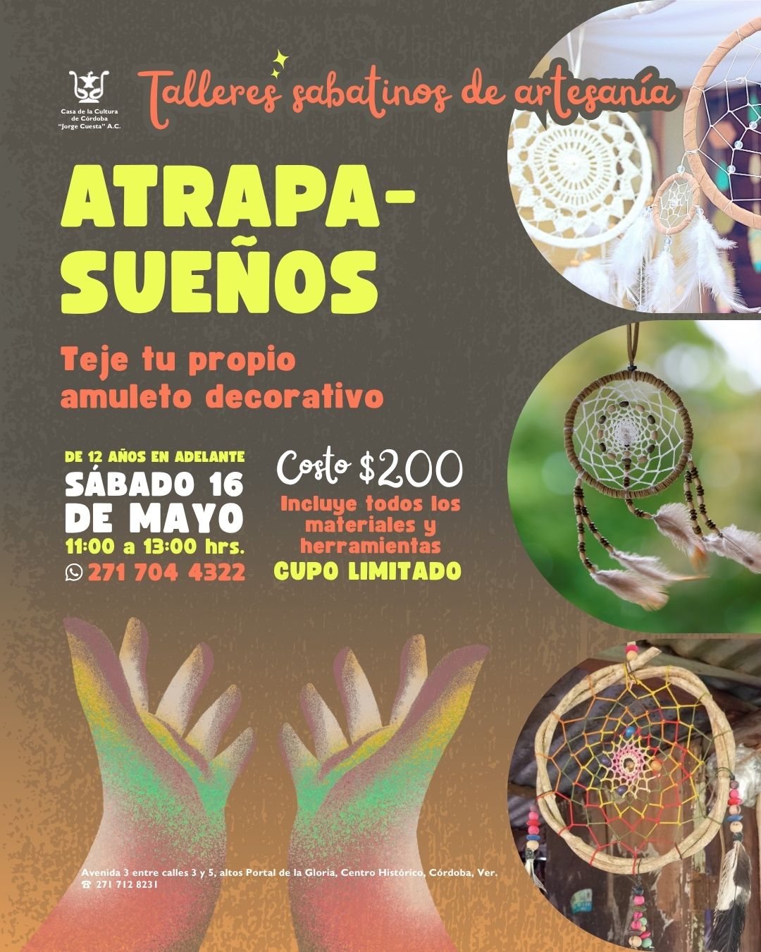 Taller sabatino de Atrapasueños