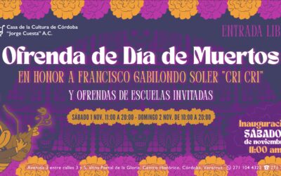 Altar de muertos para Cri Cri