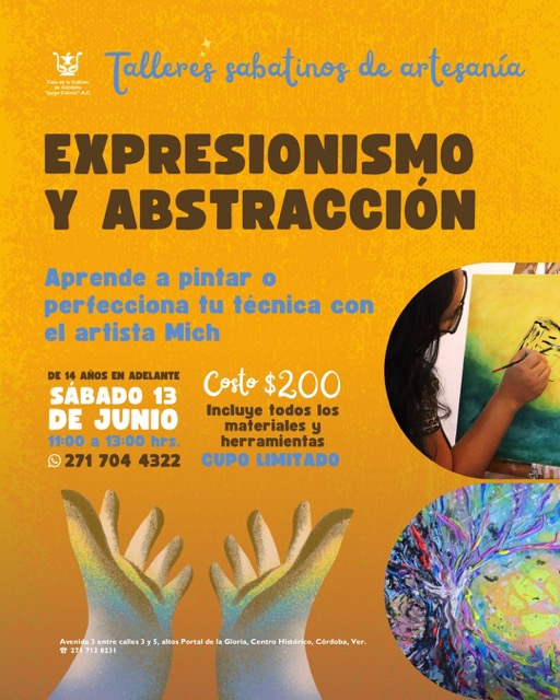 2º Taller de expresionismo y abrstracción con Miguel Susej Flores