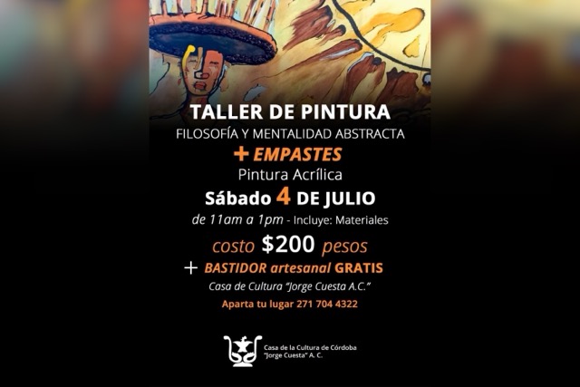 3º Taller sabatino de pintura con Mich Flores