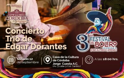 Edgar Dorantes Trío en el Festival del Bolero